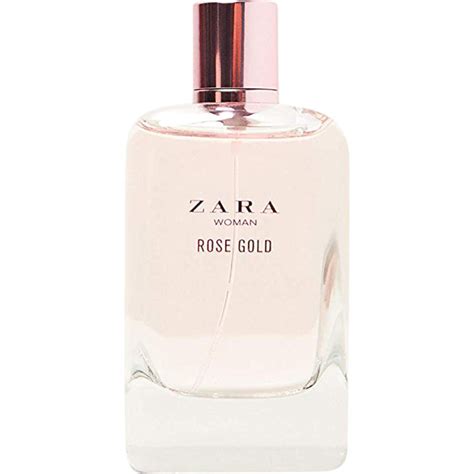 zara perfume rose gold